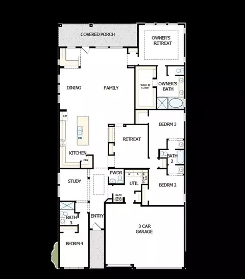 Floorplan - 422 Lake Day Dr, Conroe, TX 77304 photo 1 of 1