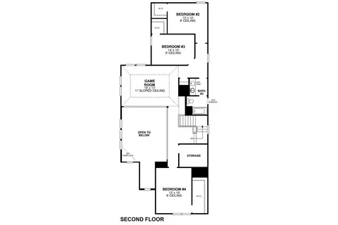 Floorplan - 2704 Fork Way, Celina, TX 75009 photo 2 of 2