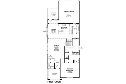 Floorplan - 2704 Fork Way, Celina, TX 75009 photo 1 of 2