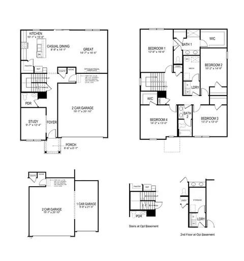 Floorplan - 20803 W 188th Ter, Spring Hill, KS 66083 photo 1 of 2