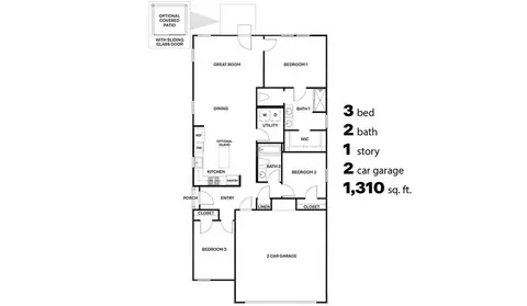 Floorplan - 6247 E Campolina Trl, Tucson, AZ 85756 photo 1 of 1