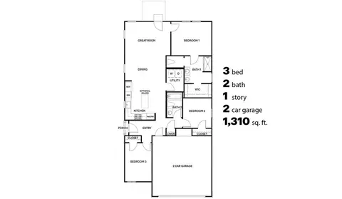 Floorplan - 6247 E Campolina Trl, Tucson, AZ 85756 photo 1 of 1