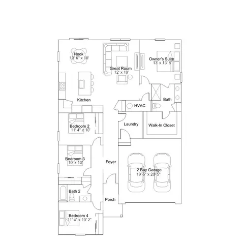 Floorplan - 45915 Mill Ave, Bennett, CO 80102 photo 1 of 1
