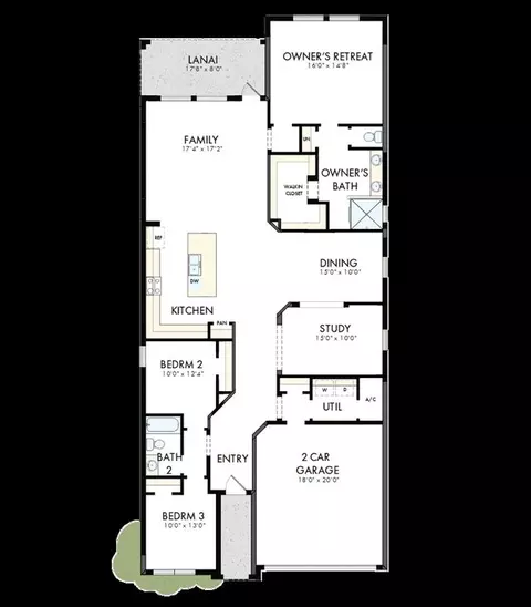 Floorplan - 5441 Knotty Oak St, Mount Dora, FL 32757 photo 1 of 1