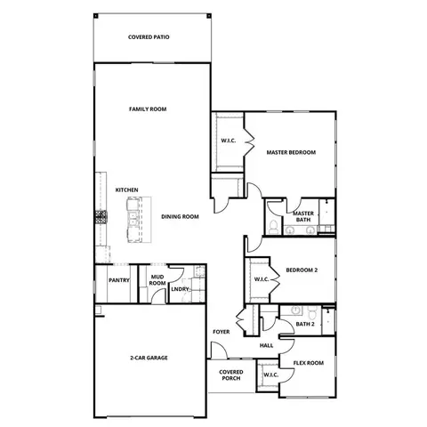 Floorplan - 1908 Greenbrier Ct, Rosenberg, TX 77471 photo 1 of 1