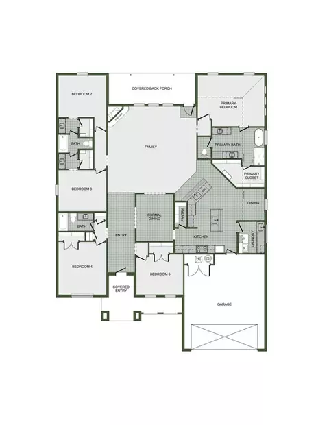 Floorplan - 101 W Seminole St, Strafford, MO 65757 photo 1 of 1