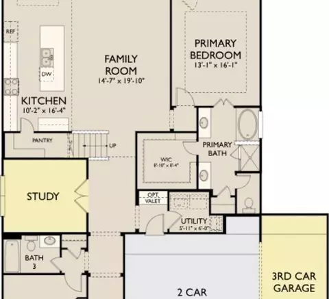Floorplan - 16006 Switchgrass Ct, Crosby, TX 77532 photo 1 of 1