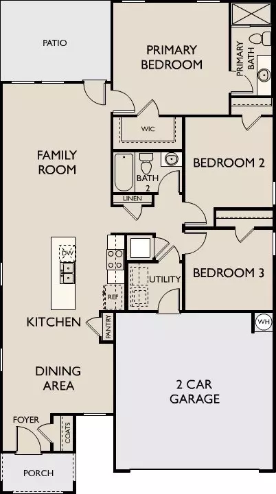 Floorplan - 301 Azimuth Dr, Conway, SC 29526 photo 1 of 1