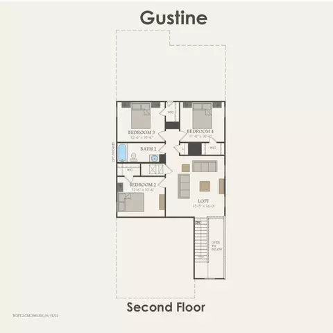 Floorplan - 10519 Killdeer Ct, Willis, TX 77378 photo 2 of 2
