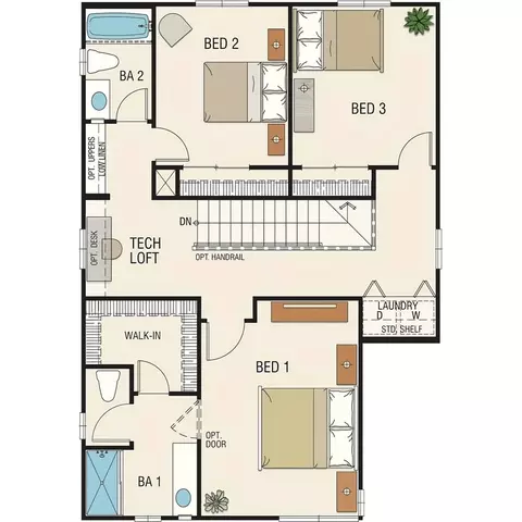 Floorplan - 484 Anthology St, Turlock, CA 95380 photo 3 of 3