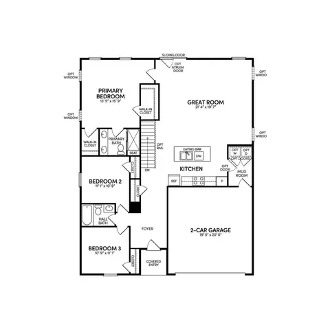 Floorplan - 103 Fetlock Dr, Stephenson, VA 22656 photo 1 of 5