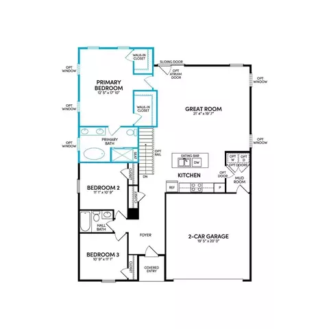 Floorplan - 103 Fetlock Dr, Stephenson, VA 22656 photo 2 of 5