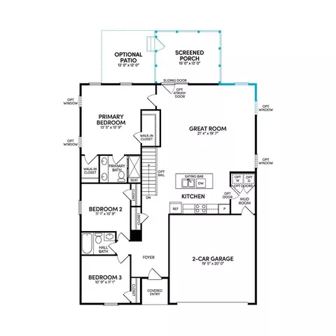 Floorplan - 103 Fetlock Dr, Stephenson, VA 22656 photo 3 of 5
