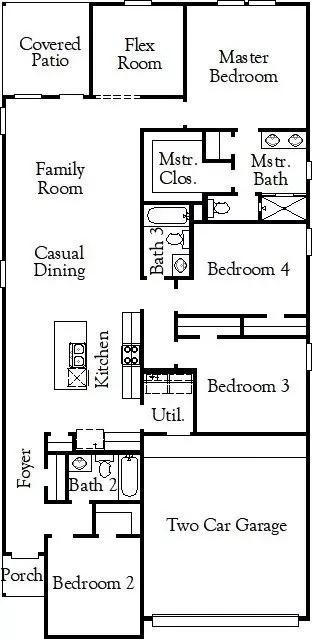 Floorplan - 3626 Compass Pointe Ct, Angleton, TX 77515 photo 1 of 1
