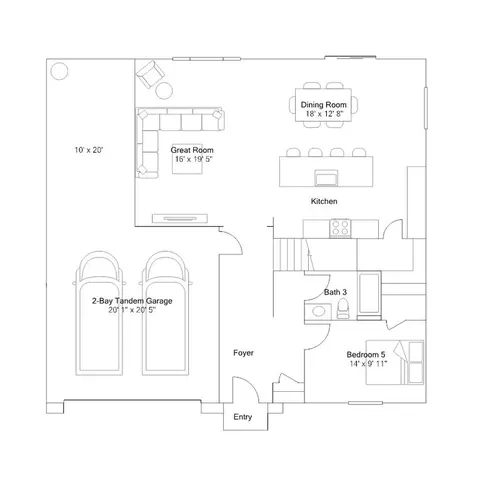 Floorplan - 7558 Princeton Ave, Hesperia, CA 92344 photo 1 of 3