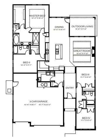 Floorplan - 563 N Morehouse Ave, Eagle, ID 83616 photo 1 of 1
