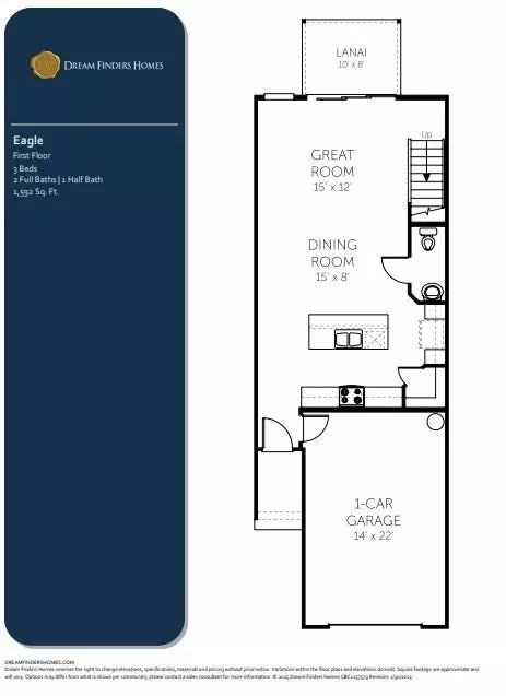 Floorplan - 182 Brook Forest Dr, Saint Augustine, FL 32092 photo 1 of 2
