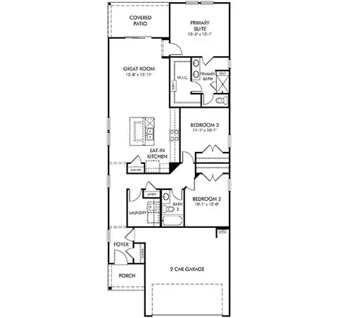Floorplan - 2705 Tranquility Loop, Longs, SC 29568 photo 1 of 1