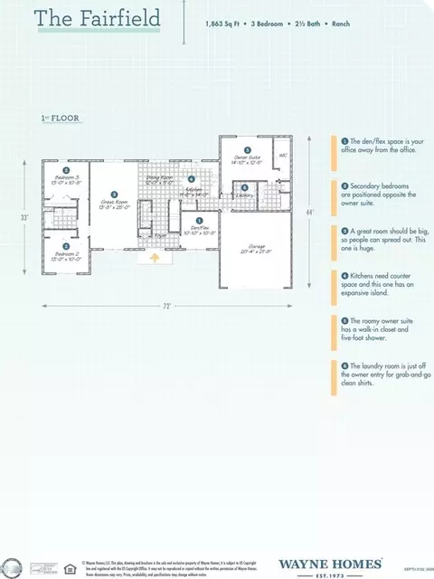 Floorplan - 3859 Eastern Rd, Norton, OH 44203 photo 1 of 1