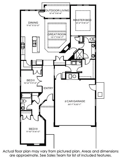 Floorplan - 2130 Rodeo St, Kuna, ID 83634 photo 1 of 1