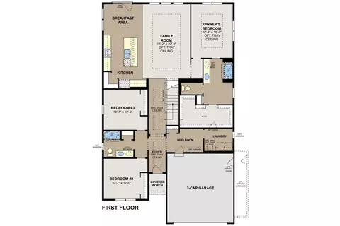 Floorplan - 225 Tilly Ct, Springboro, OH 45066 photo 1 of 1