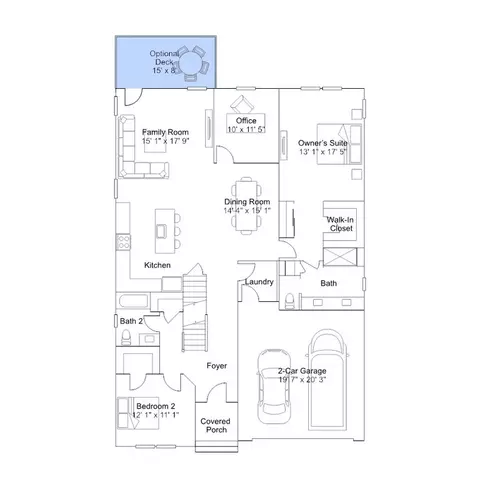 Floorplan - 2405 Greyfriar Loop, Middletown, DE 19709 photo 6 of 10