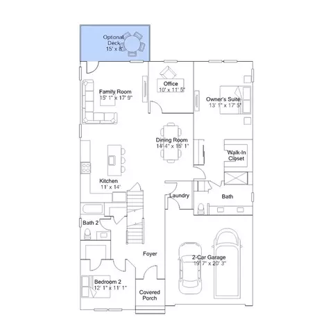 Floorplan - 2405 Greyfriar Loop, Middletown, DE 19709 photo 6 of 10