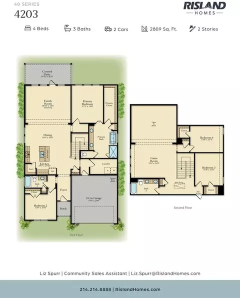 Floorplan - 14566 Flossie St, Pilot Point, TX 76258 photo 1 of 1
