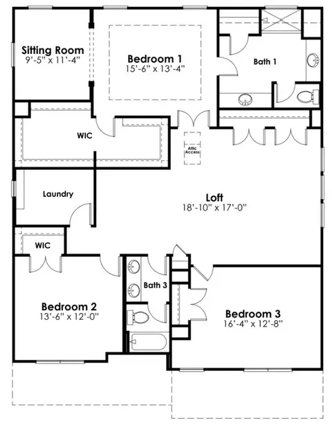 Floorplan - 333 Still Shores Dr, Gilbert, SC 29054 photo 2 of 2