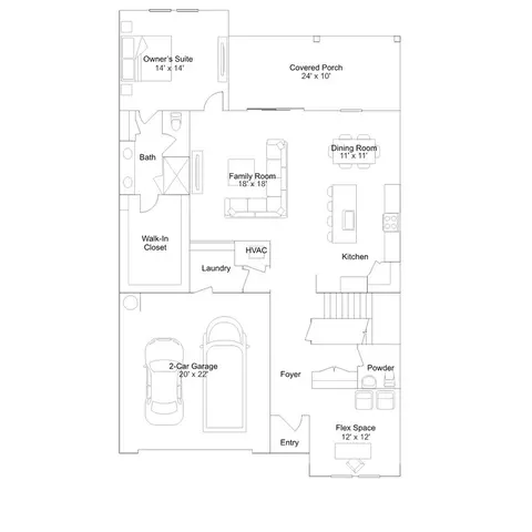 Floorplan - 22264 Rustic Ranch Ln, Estero, FL 33928 photo 1 of 3