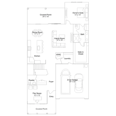 Floorplan - 22264 Rustic Ranch Ln, Estero, FL 33928 photo 2 of 3