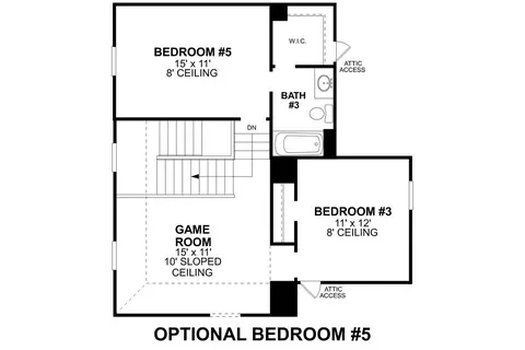 Floorplan - 5100 Edge Way, Argyle, TX 76226 photo 4 of 5