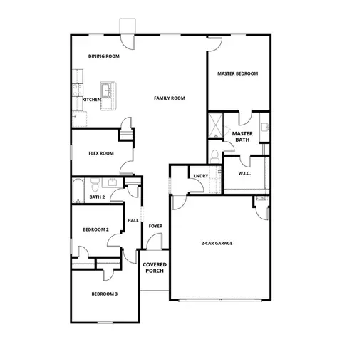 Floorplan - 3009 Evyn Blvd, Yukon, OK 73099 photo 1 of 1