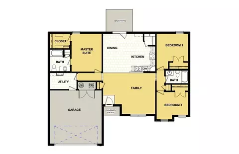 Floorplan - 1110 W Ragweed Ct, Ozark, MO 65721 photo 2 of 2