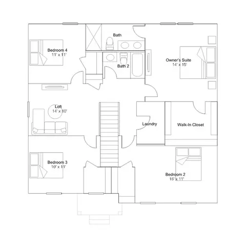 Floorplan - 104 Wicklow Dr, Magnolia, DE 19962 photo 2 of 3