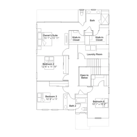 Floorplan - 8340 E Petra Ave, Mesa, AZ 85212 photo 2 of 2