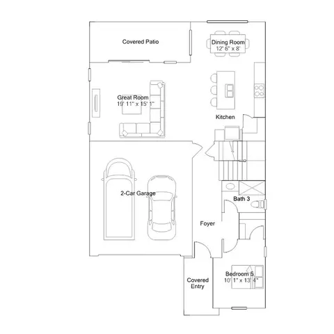 Floorplan - 8340 E Petra Ave, Mesa, AZ 85212 photo 1 of 2