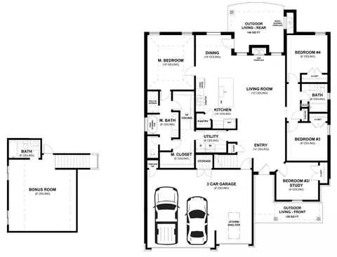 Floorplan - 2920 E Northampton St, Broken Arrow, OK 74014 photo 1 of 1
