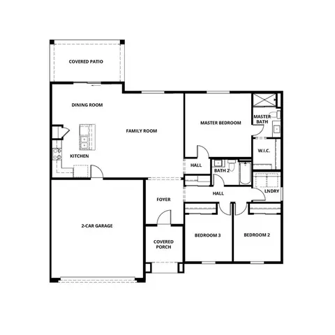 Floorplan - 5124 Beaverhead Ave, Bakersfield, CA 93306 photo 1 of 1