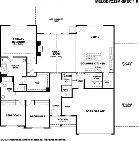 Floorplan - 454 E 4290 S, Washington, UT 84780 photo 1 of 1