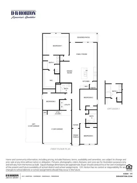 Floorplan - 402 S Cherry St - Model Coming Soon, Beebe, AR 72012 photo 1 of 1