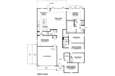 Floorplan - 13305 Eppright Trce, Manor, TX 78653 photo 1 of 2