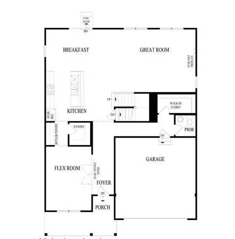 Floorplan - 265 Snowdrop Ln, Elgin, IL 60124 photo 1 of 4