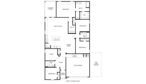 Floorplan - 4087 Agave Ave, Springdale, AR 72764 photo 1 of 1