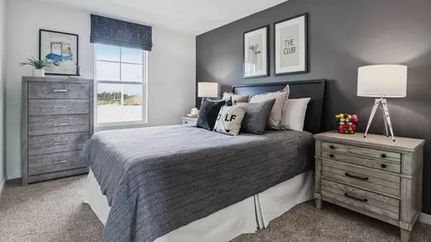 Bedroom - 587 Hunter Dr, Mount Pleasant, WI 53406 photo 11 of 16