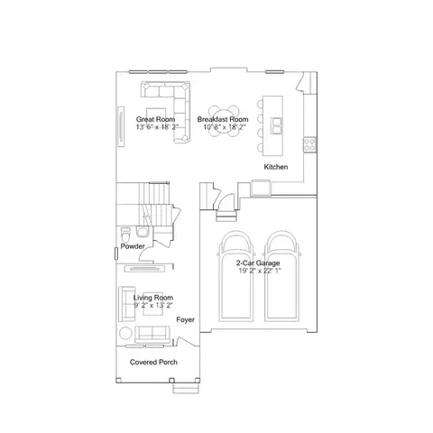 Floorplan - 85 Sandy Bottom Cir, Ranson, WV 25438 photo 1 of 7