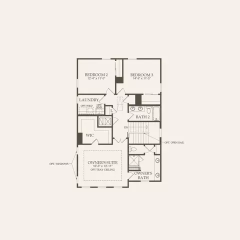 Floorplan - 2104 Astride Way, Willow Spring, NC 27592 photo 2 of 2