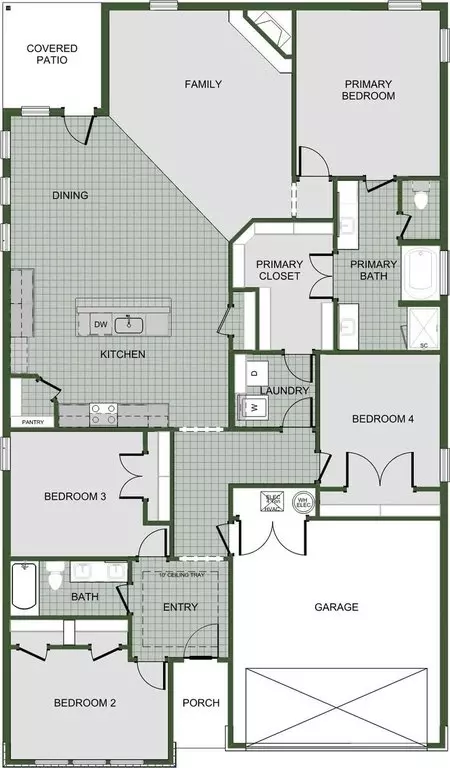 Floorplan - 100 Gabriel Blvd, Duenweg, MO 64841 photo 1 of 2