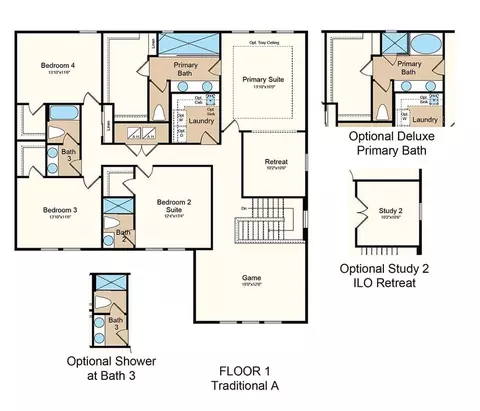 Floorplan - 5292 Goldfinch Dr, Saint Cloud, FL 34771 photo 2 of 2