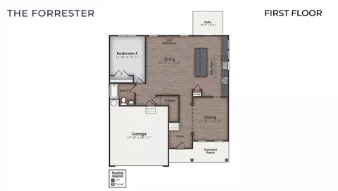 Floorplan - 2008 Willowleaf Dr, Leland, NC 28451 photo 1 of 2